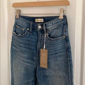 Madewell The Perfect Vintage Jean, NWT